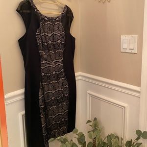 NWT. Black cocktail dress.